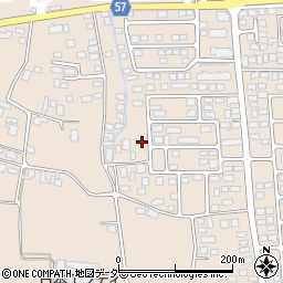 長野県安曇野市豊科本村2174周辺の地図