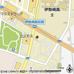 ファミリーマート日野屋伊勢崎高校前店周辺の地図