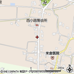 長野県安曇野市堀金烏川2444周辺の地図