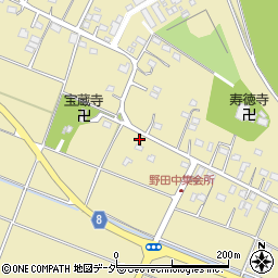 栃木県足利市野田町1379周辺の地図