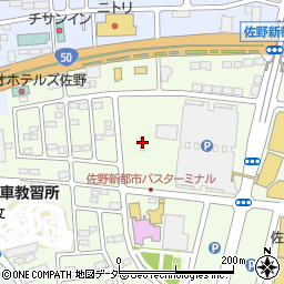 栃木県佐野市越名町2043-2周辺の地図