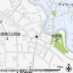 群馬県高崎市下佐野町299周辺の地図