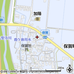 石川県加賀市保賀町ソ28周辺の地図