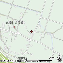 栃木県佐野市高橋町2098周辺の地図