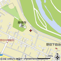 栃木県足利市野田町1461周辺の地図