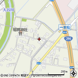 茨城県筑西市一本松846周辺の地図