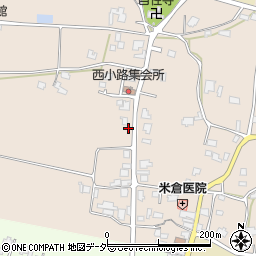 長野県安曇野市堀金烏川2327-2周辺の地図