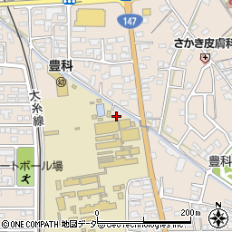 長野県安曇野市豊科4547周辺の地図