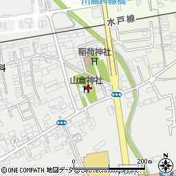 山倉神社周辺の地図