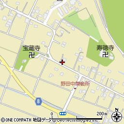 栃木県足利市野田町1386-9周辺の地図