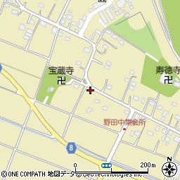 栃木県足利市野田町1382周辺の地図