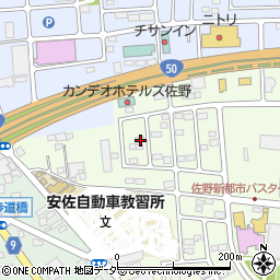 栃木県佐野市越名町2047-13周辺の地図