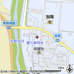 石川県加賀市保賀町ソ40周辺の地図