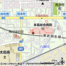 本島総合病院むつみ寮周辺の地図