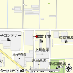 三重重工業株式会社　北関東営業所周辺の地図