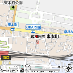 山崎食料品店周辺の地図