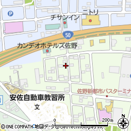 栃木県佐野市越名町2046周辺の地図