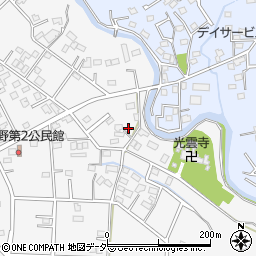 群馬県高崎市下佐野町297-2周辺の地図
