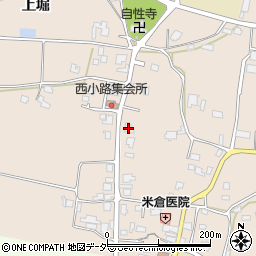 長野県安曇野市堀金烏川2330周辺の地図