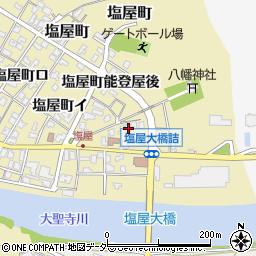 石川県加賀市塩屋町宮前周辺の地図