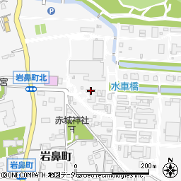 日本化薬高崎工場周辺の地図
