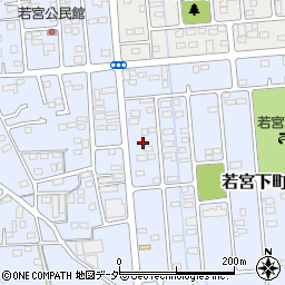 栃木県佐野市若宮下町8周辺の地図