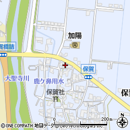 石川県加賀市保賀町タ周辺の地図