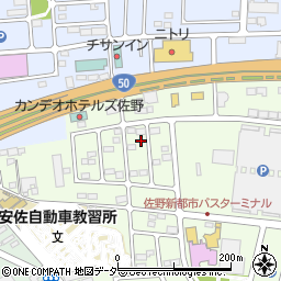 栃木県佐野市越名町2045-3周辺の地図