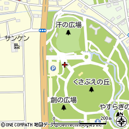 伊勢崎市いせさき市民のもり公園トイレ１周辺の地図
