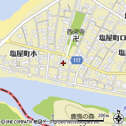 石川県加賀市塩屋町ハ22周辺の地図