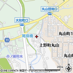 石川県加賀市尾俣町イ5周辺の地図