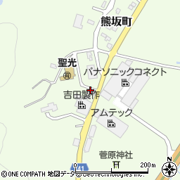 石川県加賀市熊坂町タ乙周辺の地図
