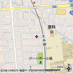 長野県安曇野市豊科4574周辺の地図
