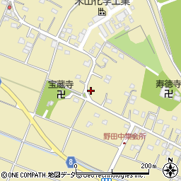 栃木県足利市野田町1383周辺の地図