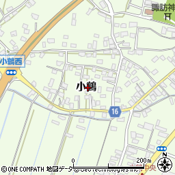 茨城県東茨城郡茨城町小鶴1717周辺の地図