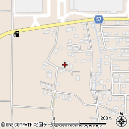 長野県安曇野市豊科本村2117周辺の地図