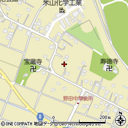 栃木県足利市野田町1386周辺の地図