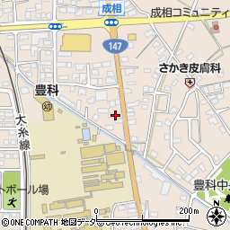 長野県安曇野市豊科4503周辺の地図