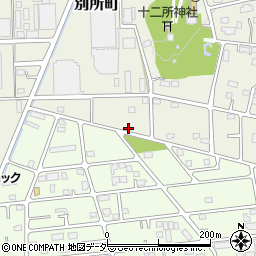 群馬県太田市別所町62-5周辺の地図