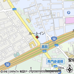 栃木県佐野市高萩町1989周辺の地図