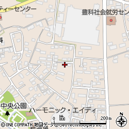 長野県安曇野市豊科4050周辺の地図