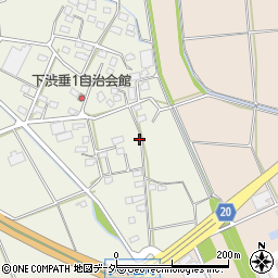 栃木県足利市下渋垂町39周辺の地図