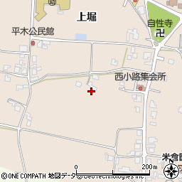 長野県安曇野市堀金烏川2298周辺の地図