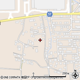 長野県安曇野市豊科本村2135周辺の地図