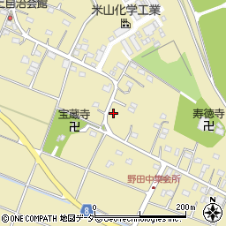 栃木県足利市野田町1384周辺の地図