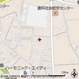 長野県安曇野市豊科3983周辺の地図