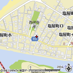 石川県加賀市塩屋町ハ40周辺の地図