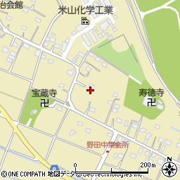 栃木県足利市野田町1385周辺の地図