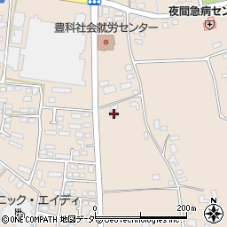 長野県安曇野市豊科3963周辺の地図
