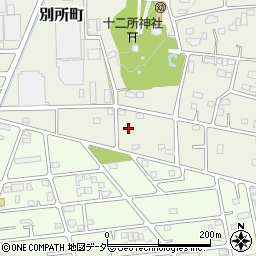 群馬県太田市別所町47-1周辺の地図